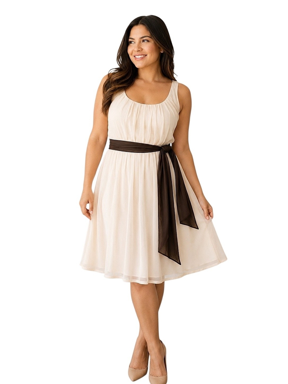 Calvin Klein - Mesh Midi Dress